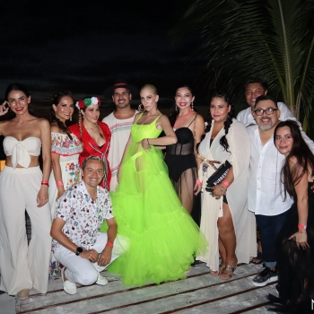 Celebrando a México con moda nacional en el Fashion Rock by Sol y Luna.