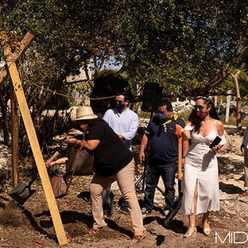 Inicia construcción del club de playa Santuario Tótem.