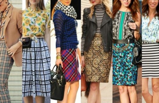 Mix & Match, combina estampados en invierno.