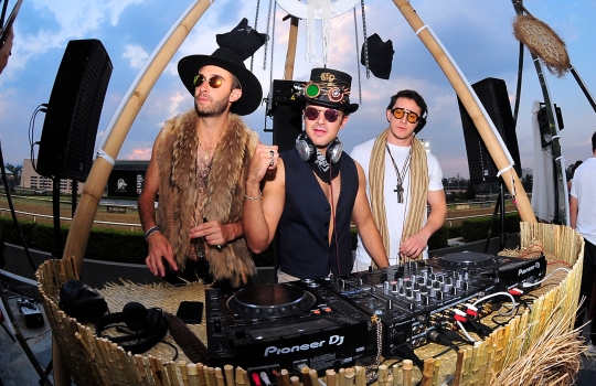 Un poco del festival “Burning Man” en Barbaro Club House