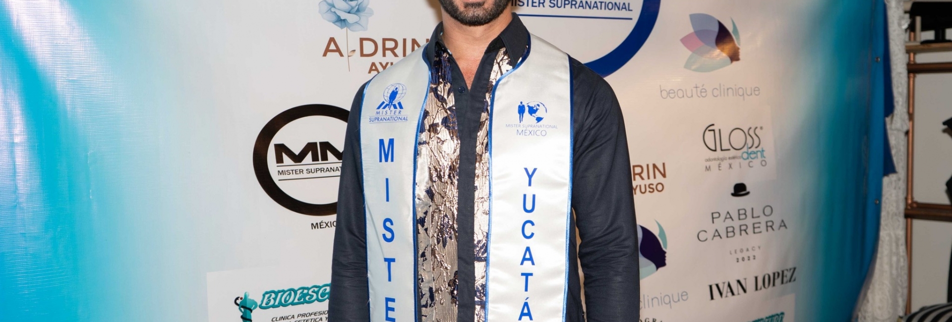 Mauricio Cuevas es el nuevo representante local de Mr. Supranational Yucatán 2023.
