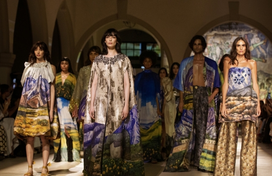 "Nuevo León y sus montañas". Un homenaje a Saskia Juárez por Josefina by Verónica Solís