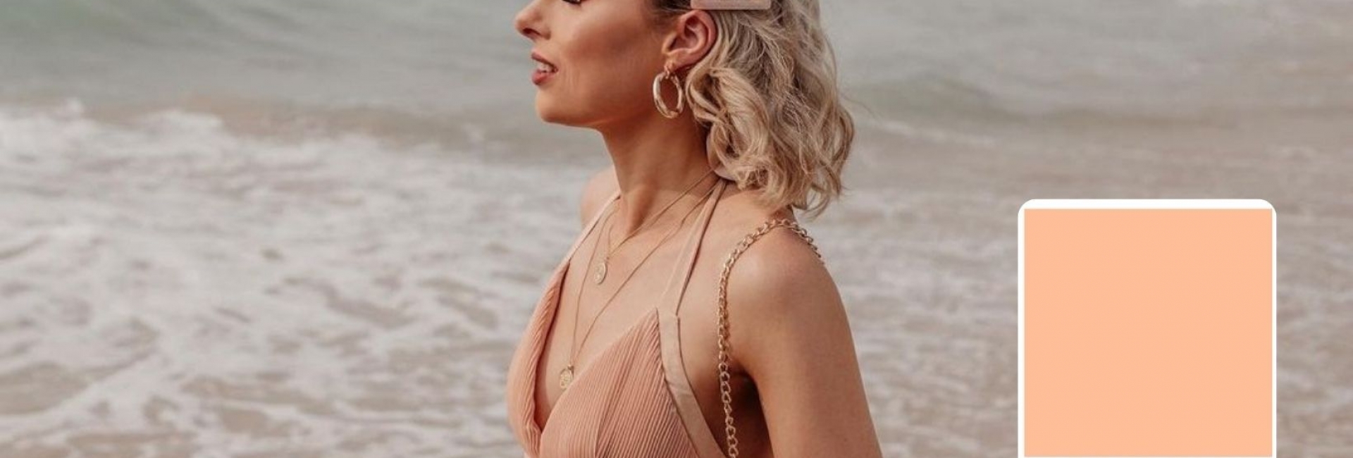 Peach Fuzz, el color del año by Pantone.
