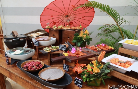 Delicias para mamá en la Hacienda Xcanatun.